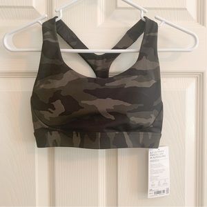 *NEW W/ TAG* Athleta Ultimate Supersonic Camo Bra XS (A-C)